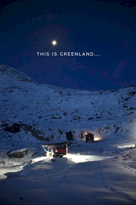 Greenland Mine at Night