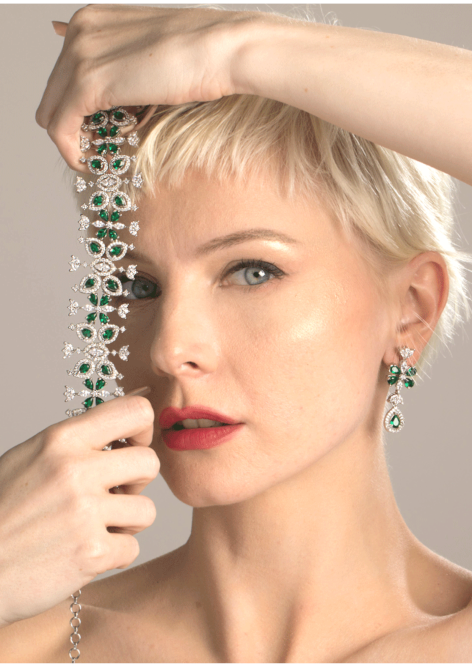Emerald Elegance Choker Necklace