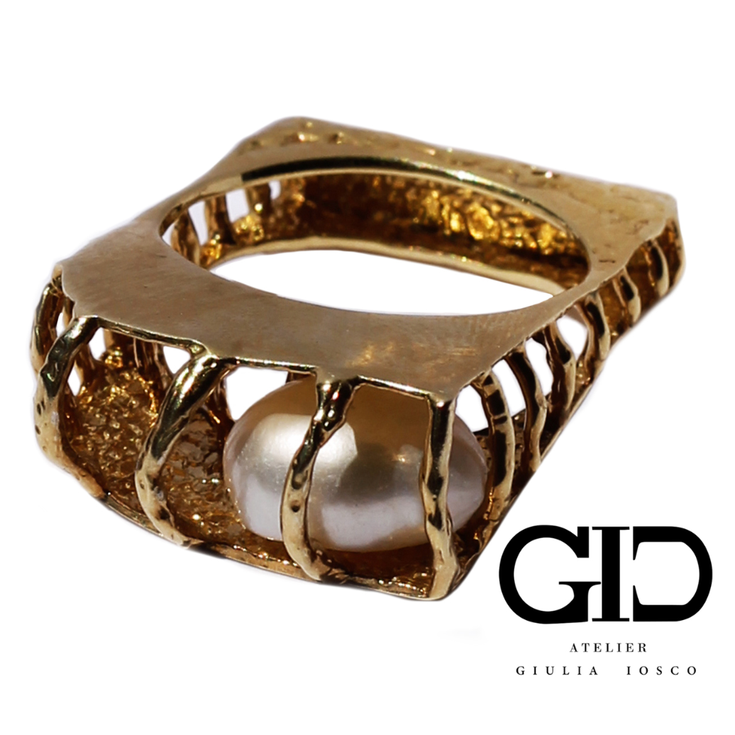 Cage Ring - Giulia Iosco join the first Rome Jewelry Week